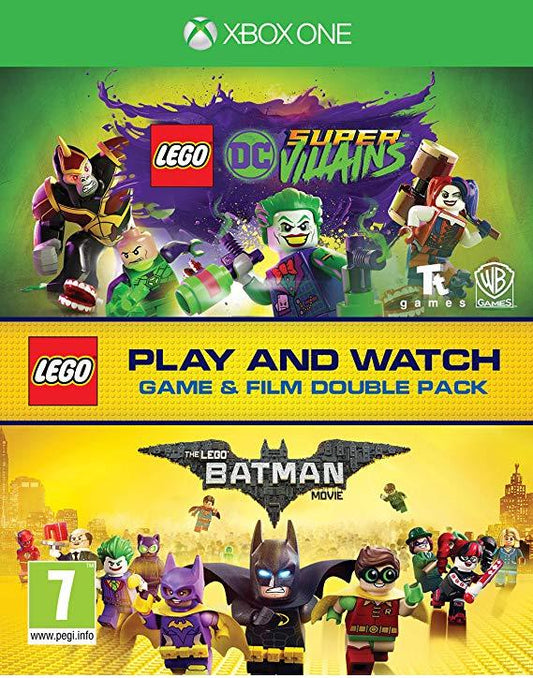 LEGO DC Super Villains & The LEGO Batman Movie (Blu-Ray) Double Pack (Xbox One)