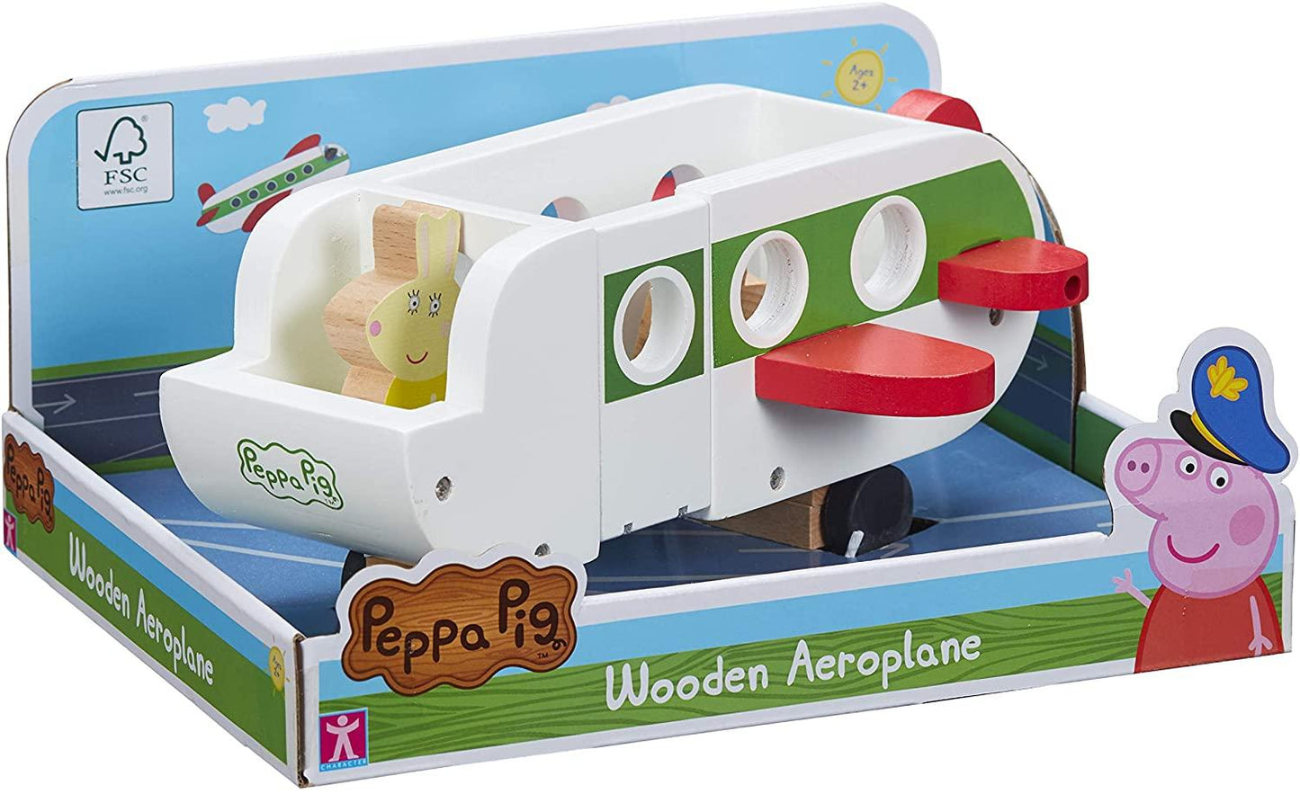 Peppa Pig - Wooden Aeroplane