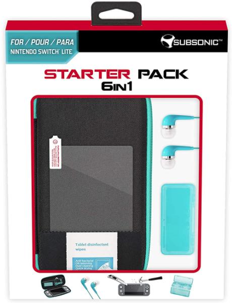 Subsonic Switch Lite Starter 6 In 1 Pack (Nintendo Switch) Lite