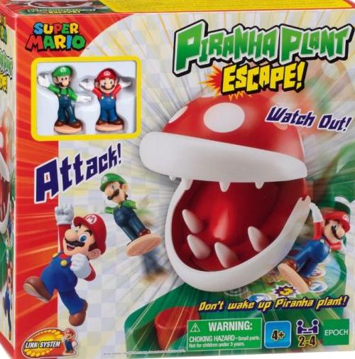 Epoch Super Mario Piranha Plant Escaper