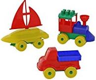 Polesie 52360 Young Traveller Construction Toy Set (23 -Piece)