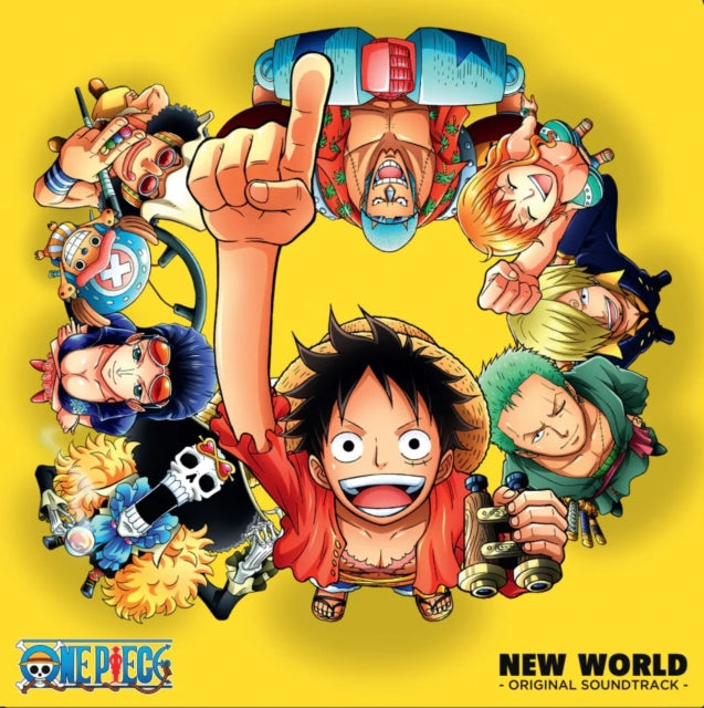 Various Artists - One Piece: New World - Original Soundtrack (Yellow/Red Vinyl) (Vinyl)