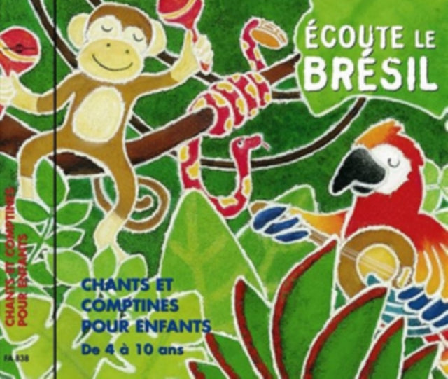 Teca Calazans - Ecoute Le Bresil - Chants Et Comptines Pour Enfants (CD)