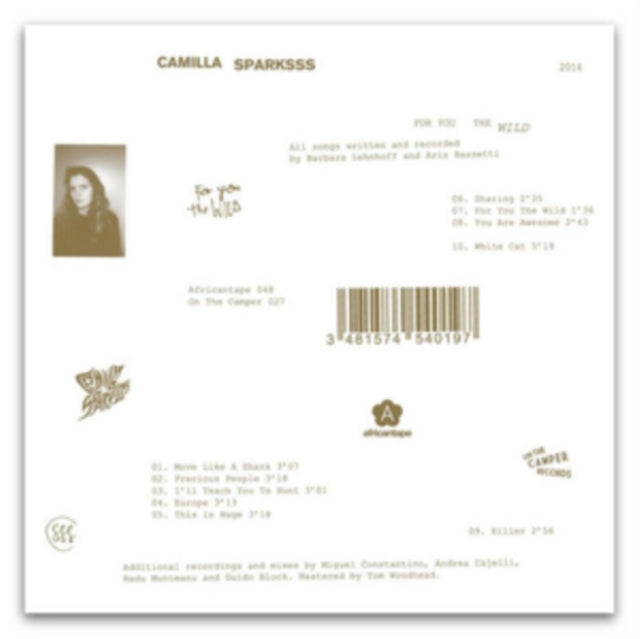 Camilla Sparksss - For You The Wild (CD)