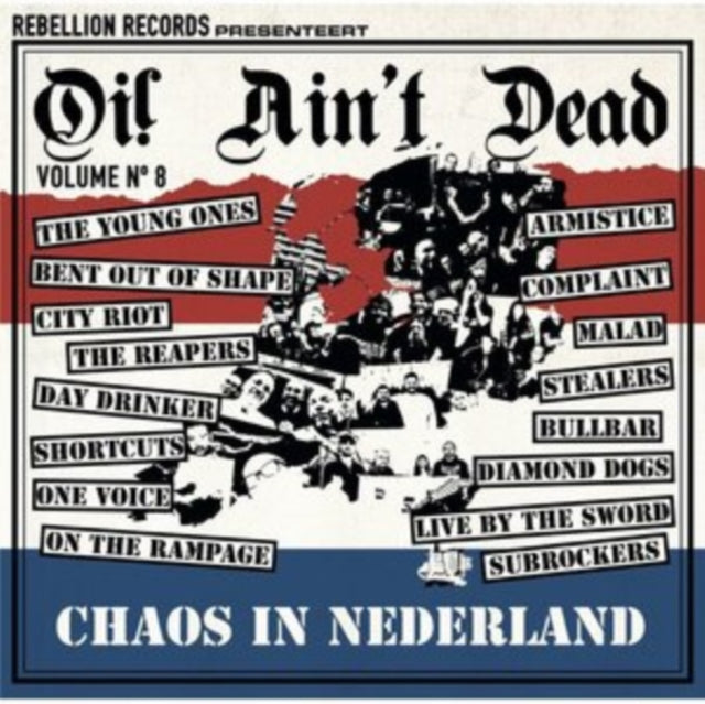 Various Artists - Chaos In Nederland (Oi! Aint Dead 8) (Orange Vinyl) (Vinyl)