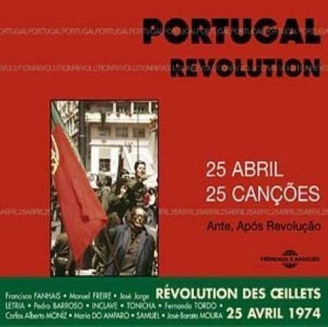 Portugal Revolution 25 Abril - 25 Cancoes - Revolution Des Oeillets 25 Avril 1974 (CD)