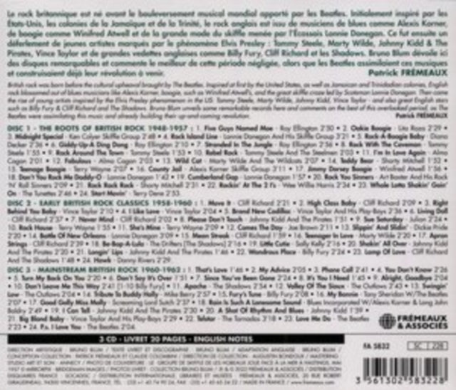 Lonnie Donegan / Billy Fury / Cliff Richard And The Shadows - The Birth Of British Rock 1948-1962 (CD)
