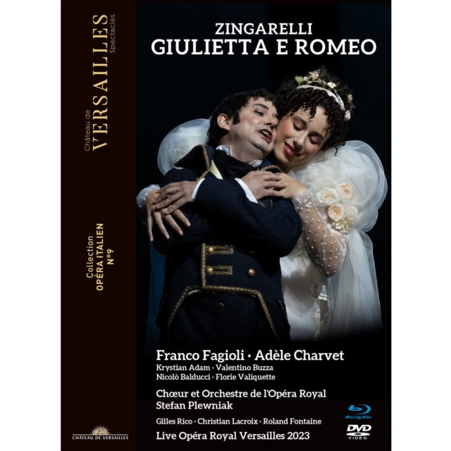 Franco Fagioli / Adele Charvet / Krystian Adam / Valentino Buzza / Nicolo Balducci / Florie Valiquette / Choeur & Orchestre De Lopera Royal / Stefan Plewniak - Zingarelli: Giulietta E Romeo (Blu-ray + DVD)