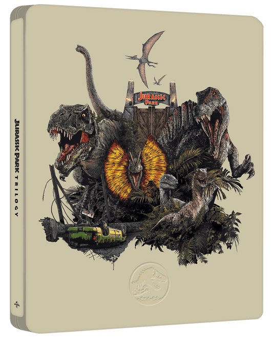 Jurassic Park Trilogy 4K UHD Limited Edition Steelbook (Blu-ray 4K)