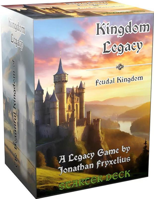 Fryx Games Kingdom Legacy Feudal Kingdom Strategy (Card Game)