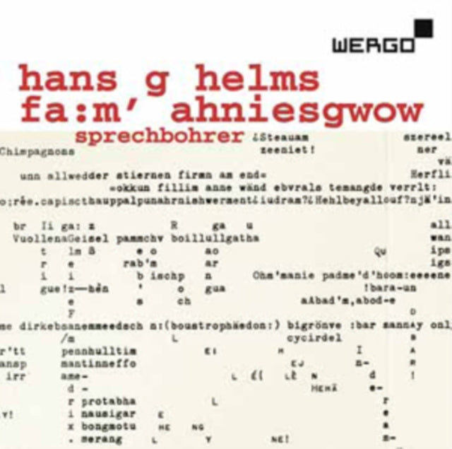 Speecharttrio - Helmsfam Ahniesgwow (CD)