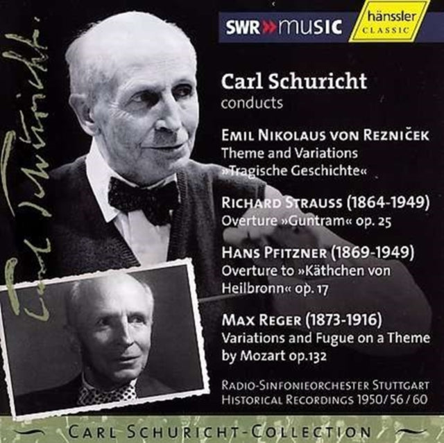 Carl Schuricht - Regervariationsstraussguntram (CD)