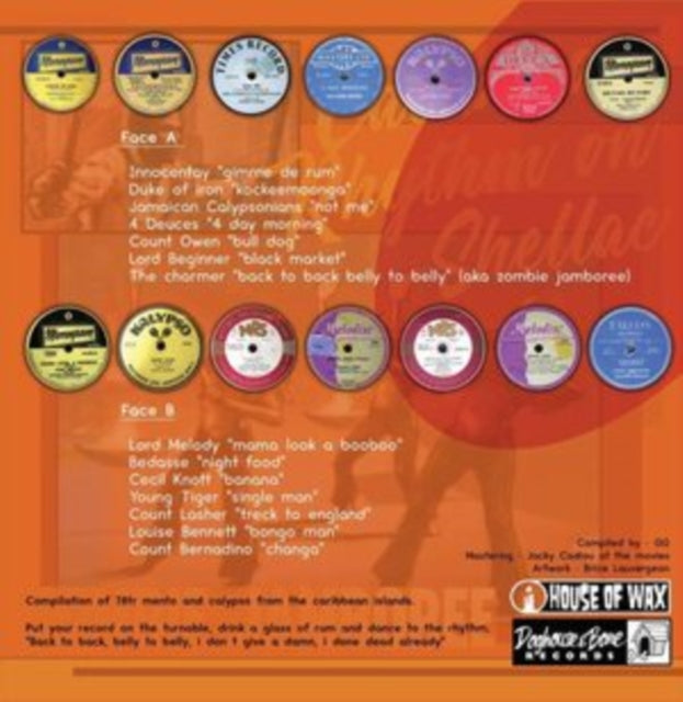 Various Artists - Zombie Jamboree - Caribbean Rhythm On Shellac (Vinyl)