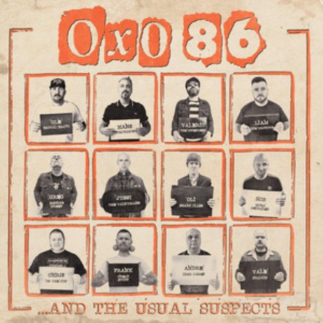 Oxo 86 - And The Usual Supects (Creme Orange Vinyl) (Vinyl)