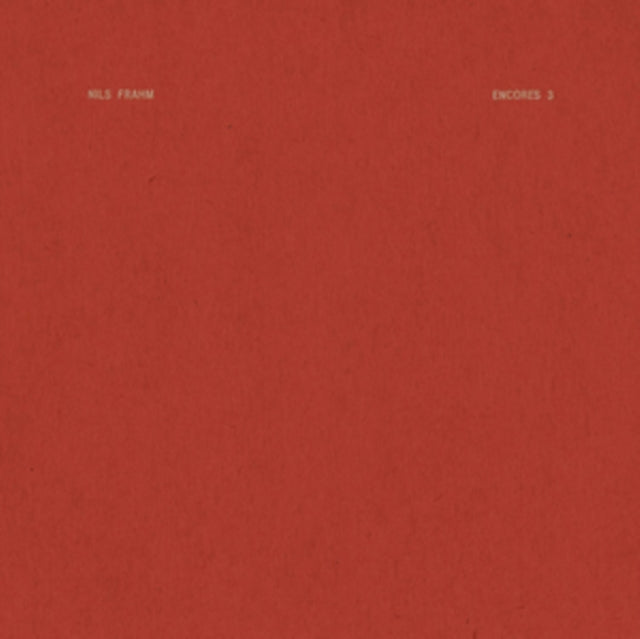 Nils Frahm - Encores 3 (Vinyl Single)