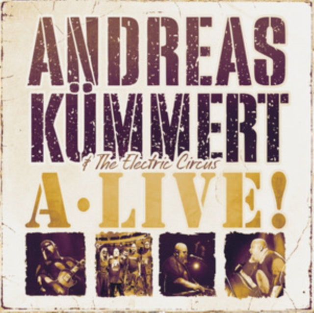 Andreas Kummert & The Electric Circus - A.Live (CD)