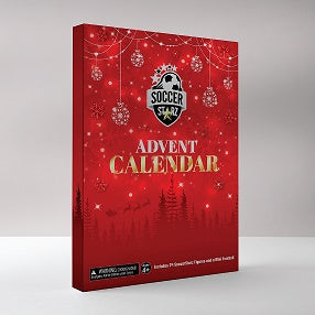 Soccerstarz - Advent Calendar 24 Figures, Goal and Ball (Figures)