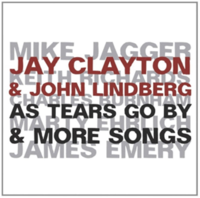 Jay Clayton / John Lindberg - As Tears Go By (CD)