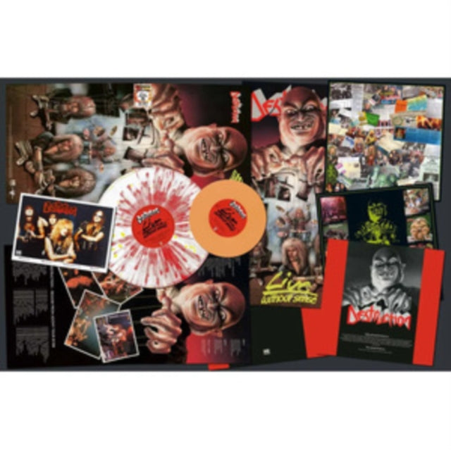 Destruction - Live Without Sense (Fire Splatter Vinyl) (Vinyl)