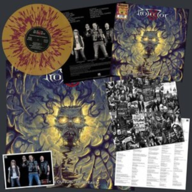 Protector - Excessive Outburst Of Depravity (Beer Vinyl) (Vinyl)