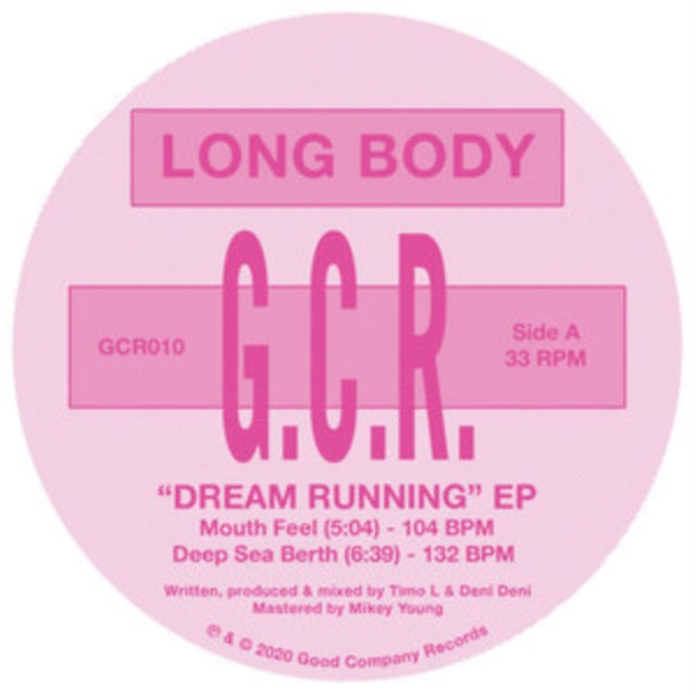 Long Body - Dream Running (EP) (Vinyl)
