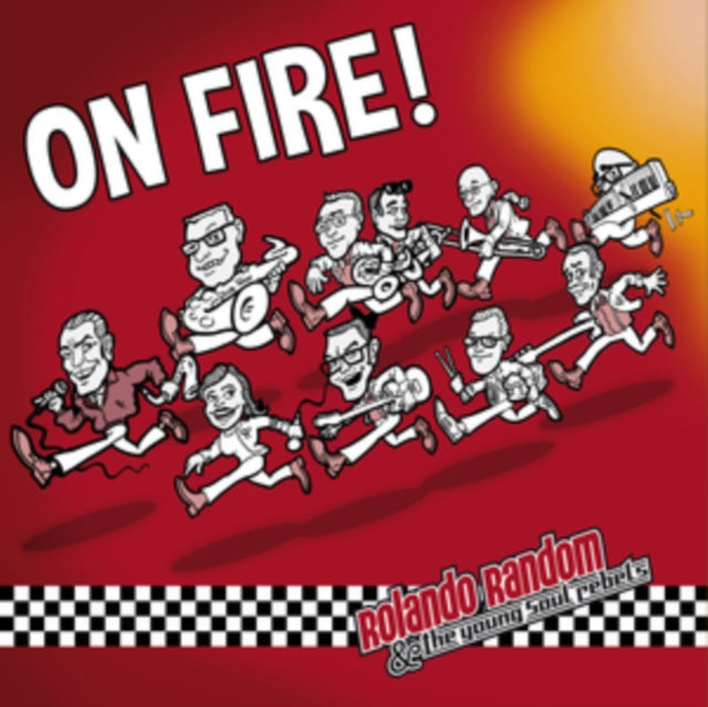Rolando Random & The Young Soul Rebels - On Fire (Eco Vinyl) (Vinyl)