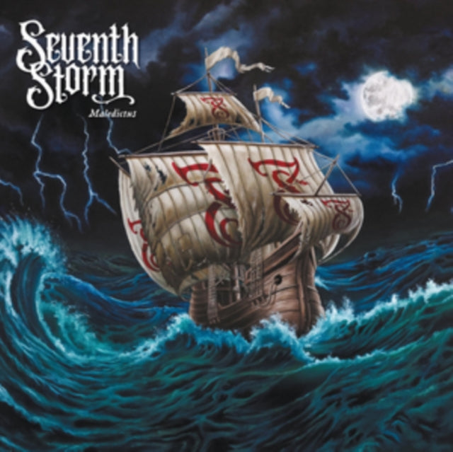 Seventh Storm - Maledictus (Blue/White/Black Marbled Vinyl) (Vinyl)