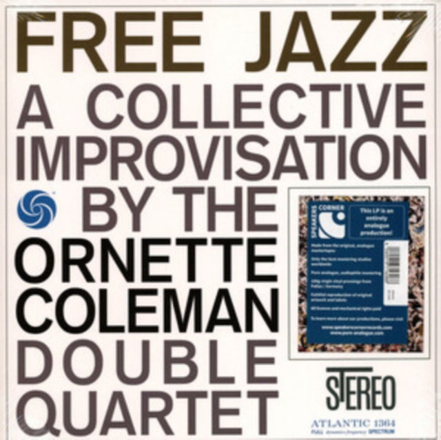 Ornette Coleman Double Quartet - Free Jazz (Vinyl)