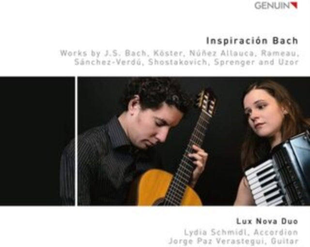 Lux Nova Duo - Inspiracion Bach: Works By J. S. Bach. Koster. Nunez Allauca. Rameau. Sanchez-Verdu. Shostakovich. Sprenger And Uzor (CD)