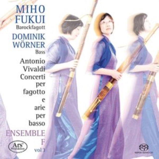 Miho Fukui / Dominik Worner / Ensemble F - Antonio Vivaldi: Concerti Per Fagotto Vol. 3 (CD)