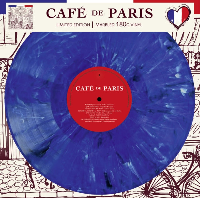 Various Artists - Cafe De Paris (Marbled Vinyl) (Vinyl)