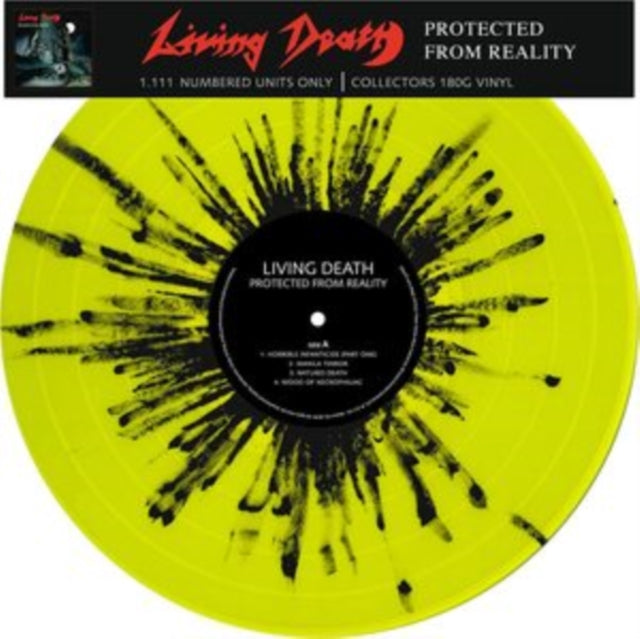 Living Death - Protected From Reality (The Original Album) (Splatter Vinyl) (Vinyl)