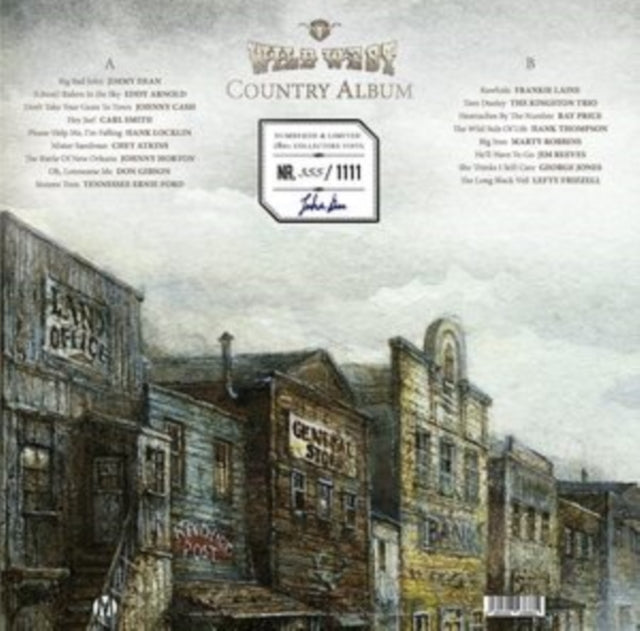 Various Artists - Wild West Country Album (Marbled Vinyl) (Vinyl)