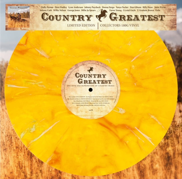 Various Artists - Country Greatest - Big Hits & Superstars Of Country Music (Marbled Vinyl) (Vinyl)