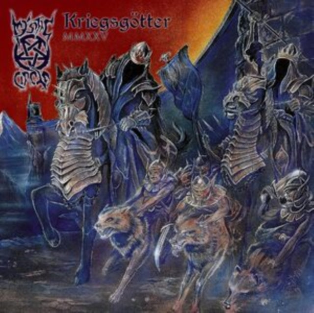 Mystic Circle - Kriegsgotter MMXXV (Dark Orange Marbled Vinyl) (Vinyl)