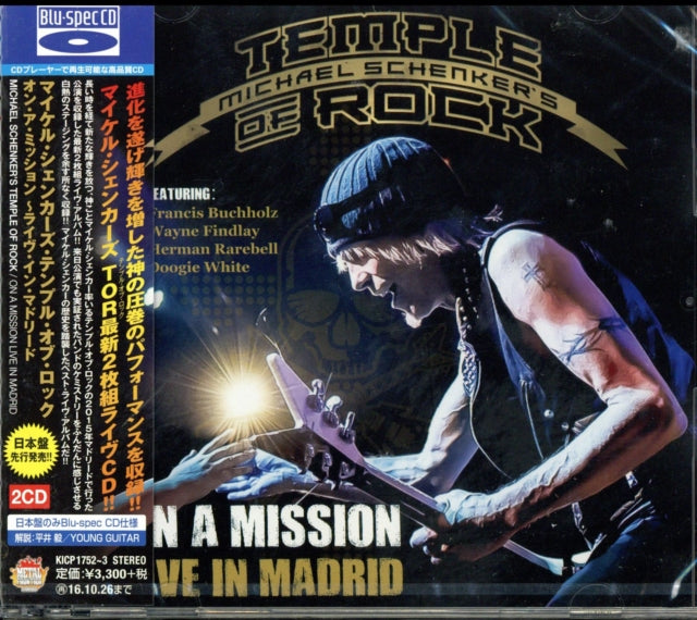 Michael Schenker Temple Of Rock - Live In Madrid (CD)