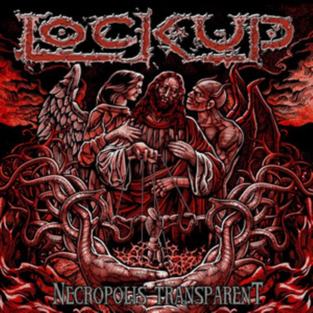 Lock Up - Necropolis Transparent (Red Vinyl) (Vinyl)