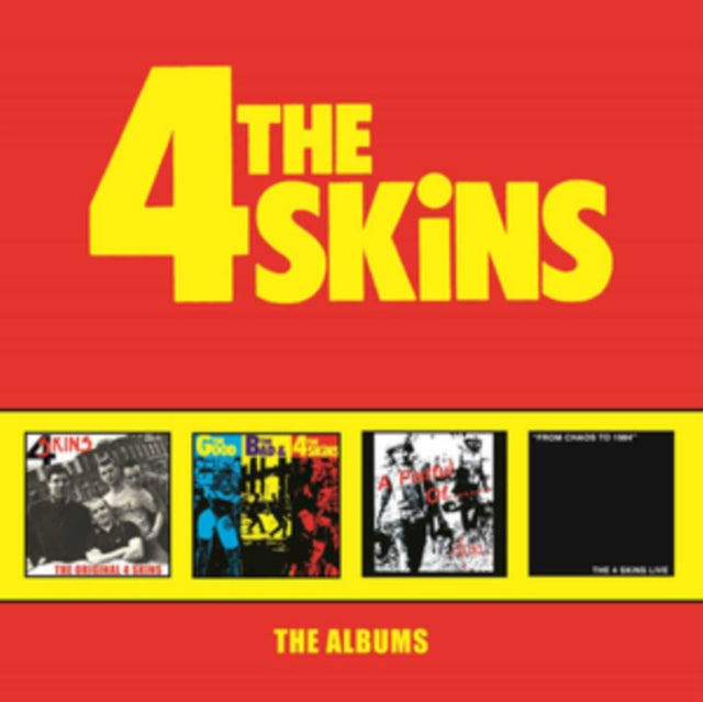 4 Skins - The Albums (Clamshell) (CD)