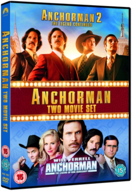 Anchorman 1 And Anchorman 2 Repack (DVD)