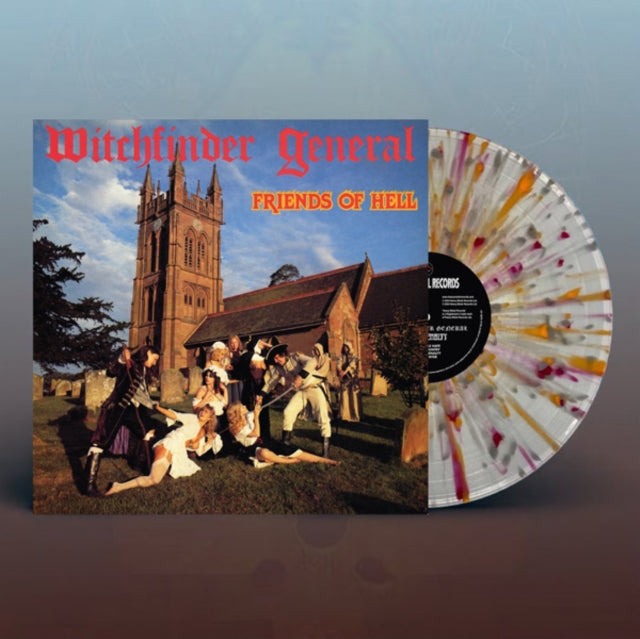 Witchfinder General - Friends Of Hell (Clear/Red/Orange/White Splatter Vinyl) (Vinyl)
