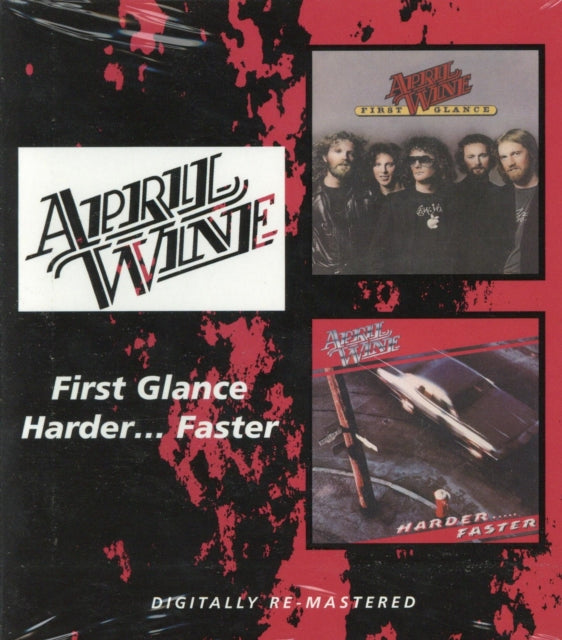 April Wine - First Glance / Harder... Faster (CD)