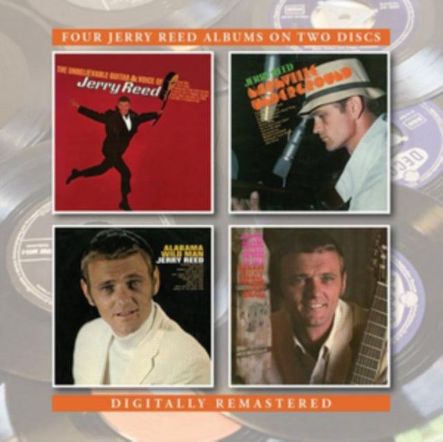 Jerry Reed - The Unbelievable Guitar And Voice Of/Nashville Underground/Alabama Wild Man/Better Things In Life (CD)