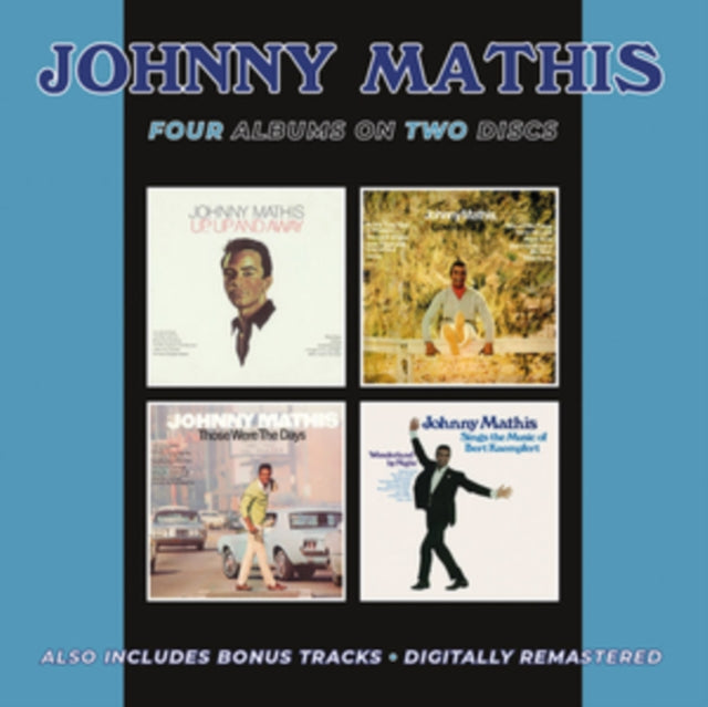 Johnny Mathis Up / Up And Away / Love Is Blue / Those Were The Days / Sings The Music Of Bert Kaempfert (CD) (https://lasgo.dmmserver.com/media/640/50172612/5017261214706.jpg)