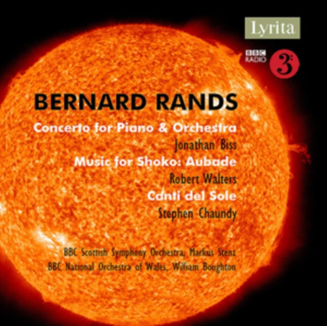 Bbcsso / Bbcnow / Stenz - Bernard Rands: Concerto For Piano & Orchestra / Music For Shoko: Aubade / Canti Del Sole (CD)