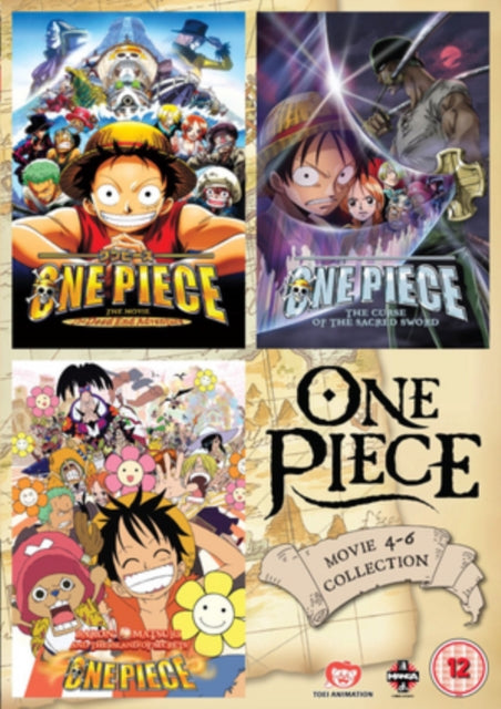 One Piece Movie Collection 2 (Contains Films 4-6) (DVD)