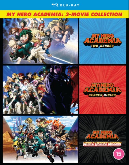 My Hero Academia: 3 Movie Collection (Blu-ray)