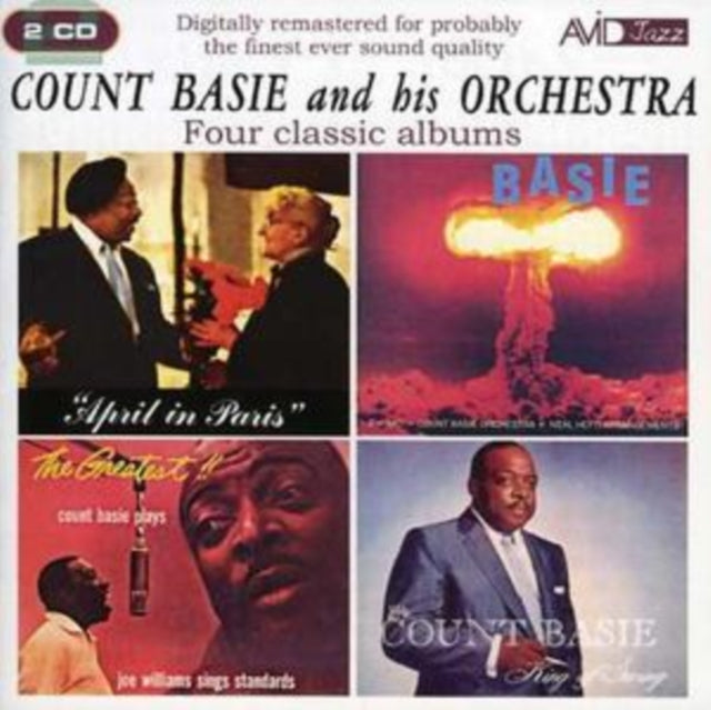 Count Basie - Four Classic Albums (April In Paris / King Of Swing / The Atomic Mr Basie / The Greatest! Count Basie Plays. Joe Williams Sings) (CD)