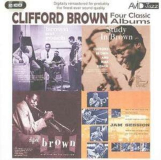 Clifford Brown - Four Classic Albums (Brown And Roach Inc / Jam Session / Study In Brown / New Star On The Horizon) (CD)
