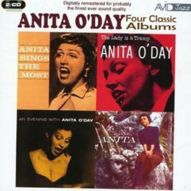 Anita Oday - Four Classic Albums (Anita Sings The Most / The Lady Is A Tramp / An Evening With Anita Oday / Anita) (CD)