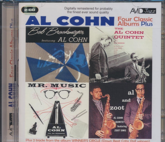 Al Cohn - Four Classic Albums Plus (Mr Music / Al Cohn Quintet Ft Bob Brookmeyer / Al & Zoot / Bob Brookmeyer Ft Al Cohn) (CD)